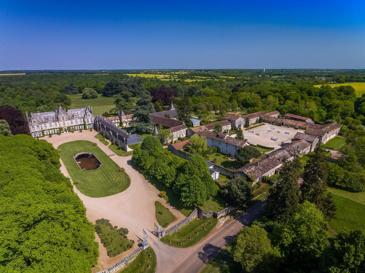 Chateau De Curzay Bagian luar foto